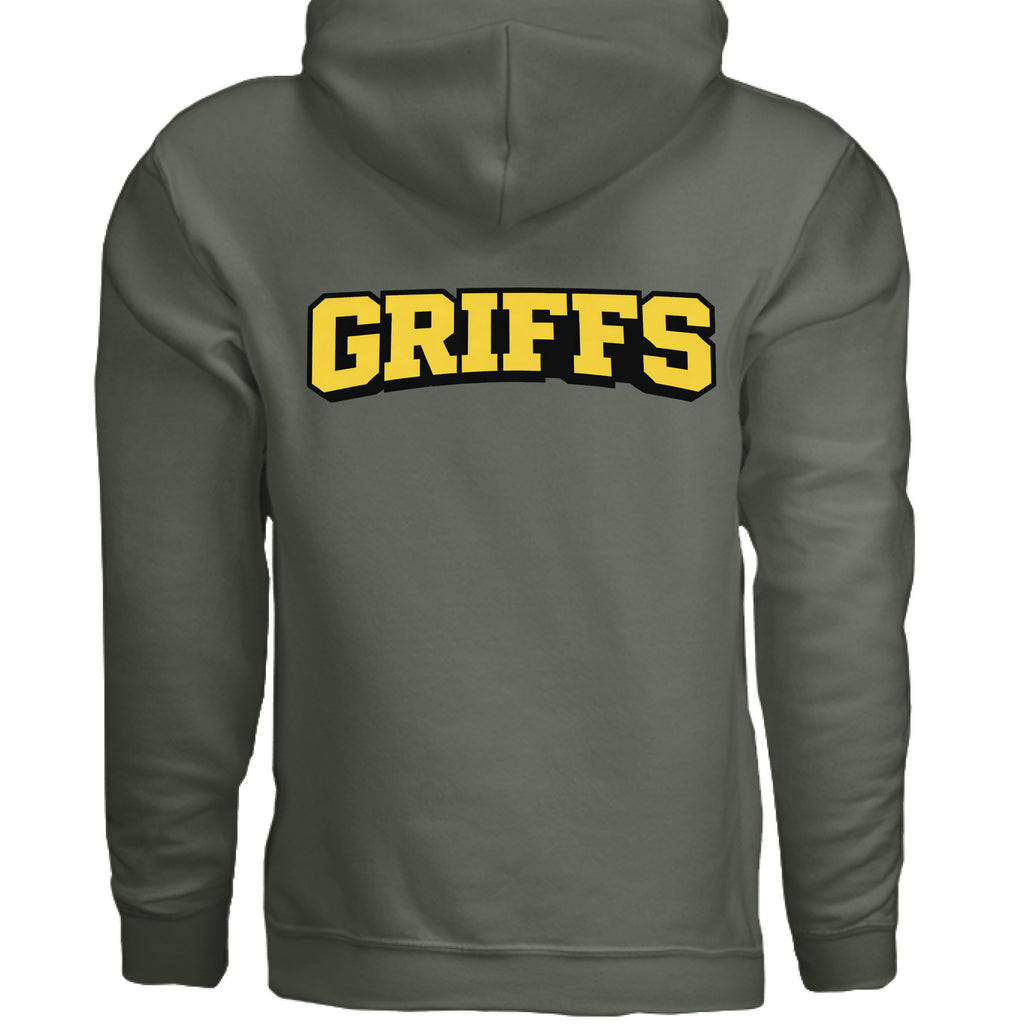 MILITARY GREEN - BACK