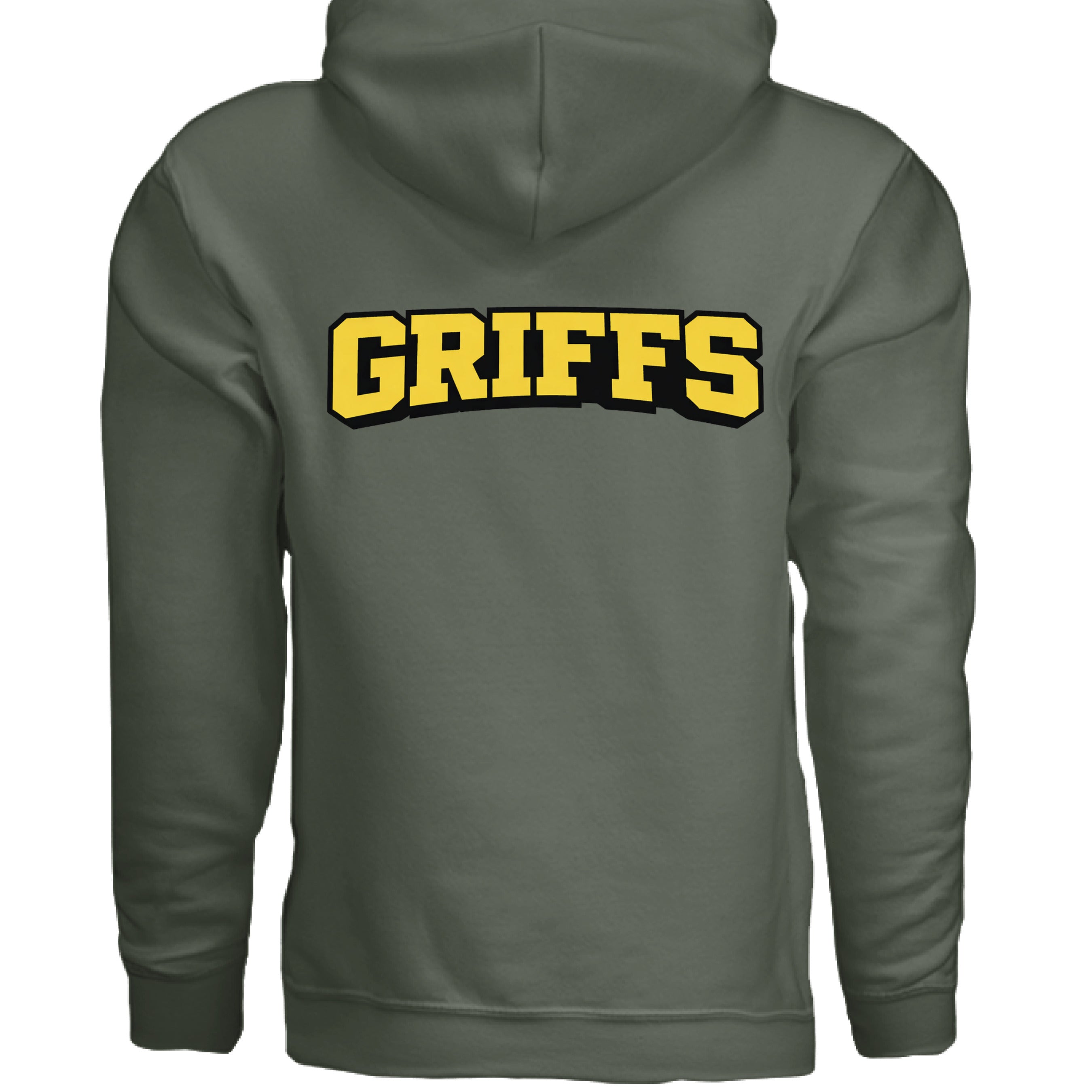 MILITARY GREEN - BACK