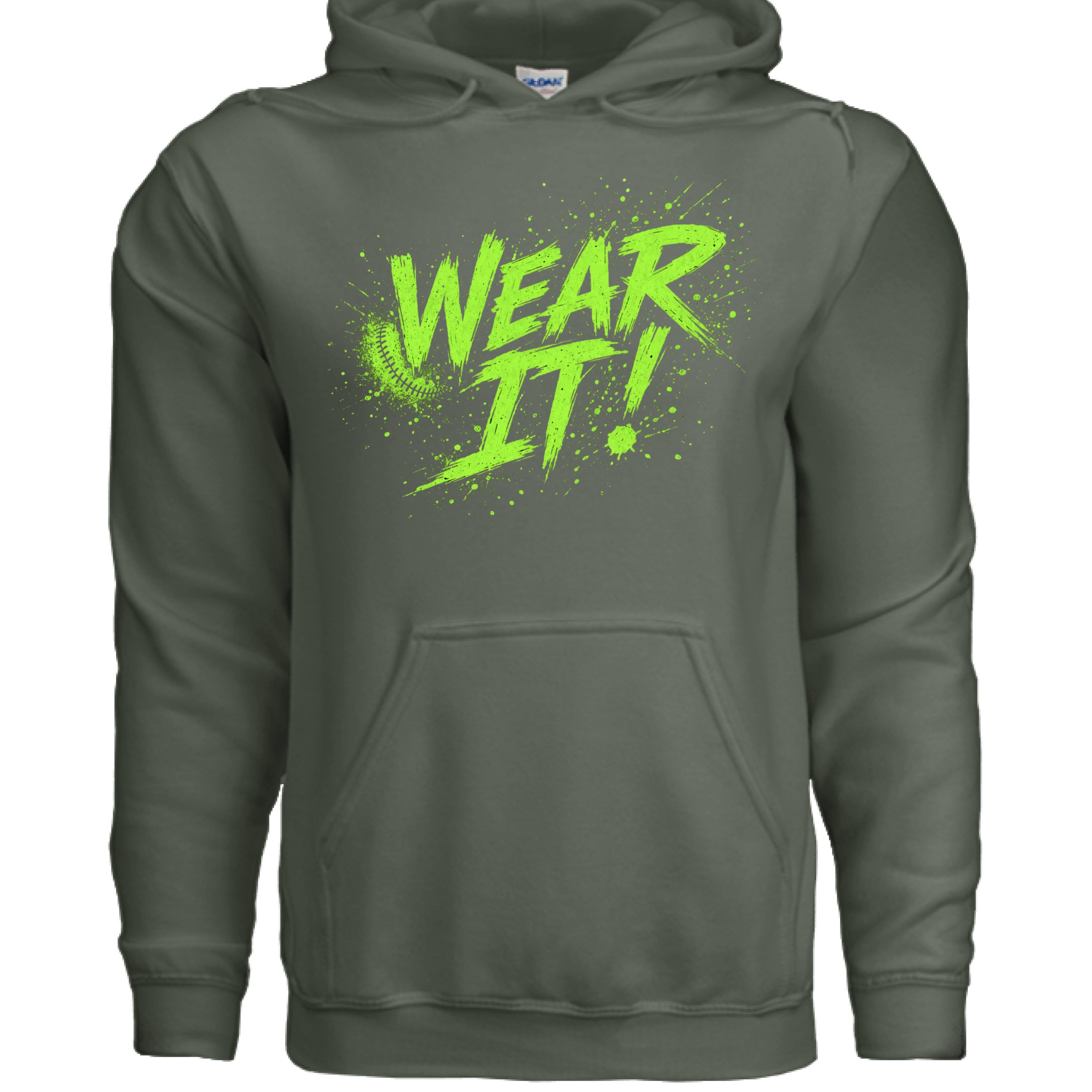 MILITARY GREEN - FRONT